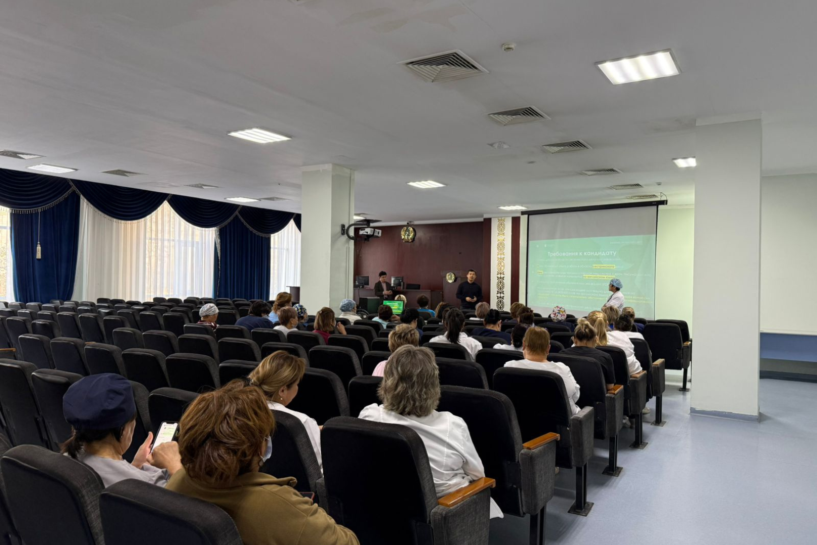 Встреча с представителями Школы медицины Назарбаев Университета