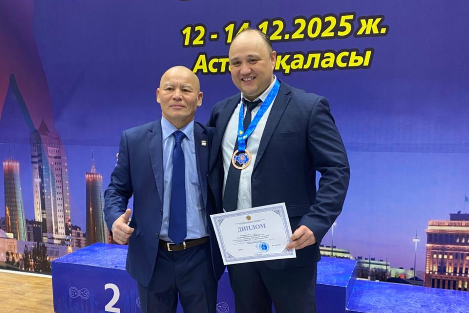 Бронза Кубка Казахстана — в копилке нашего врача